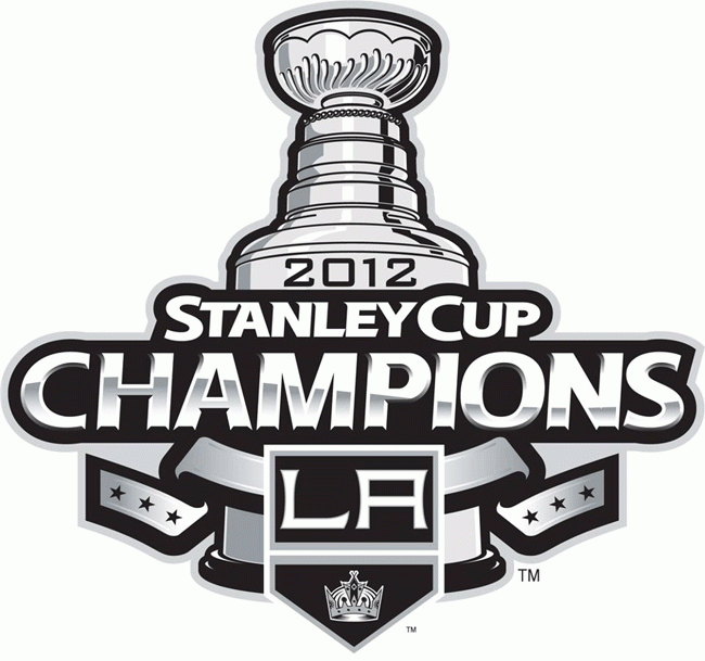 Los Angeles Kings 2012 Champion Logo DIY iron on transfer (heat transfer)